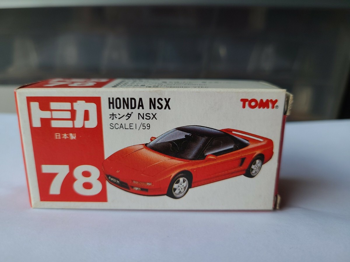 TOMICA 78 - HONDA NSX [RED] NEAR MINT VHTF BOX GREAT MADE IN