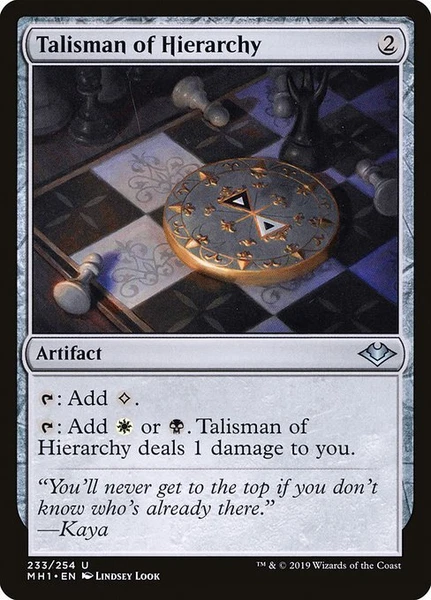 Talisman of Hierarchy MH1 NM MTG