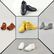 5pairs Fashion Doll Shoes For 12" Boy Doll Male Sneakers 1/6 Dolls Accessories