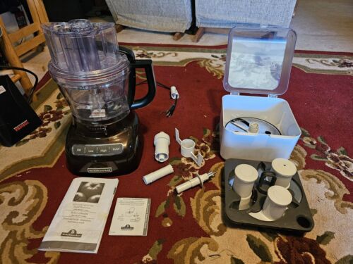 KitchenAid KFP1333ER 13-Cup Food Processor. Comes with Accessories/Blades Case