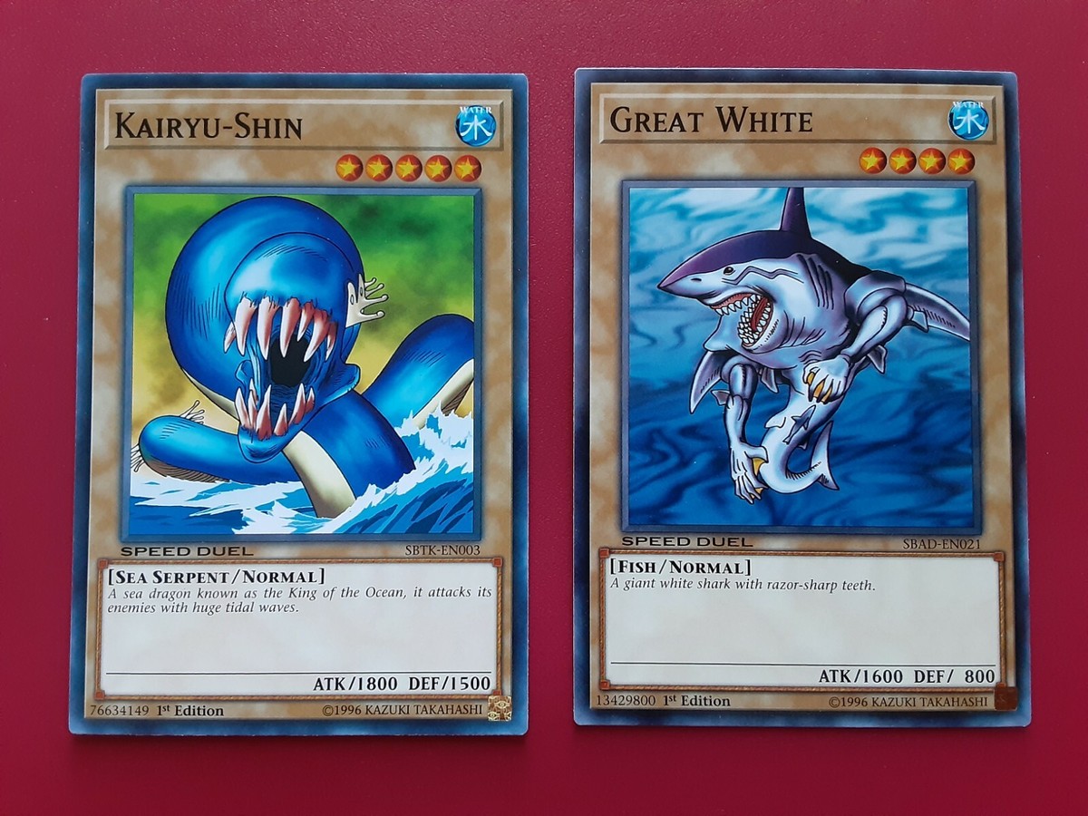 Yugioh Mako Tsunami 40 Card Deck Anime Legendary Fisherman