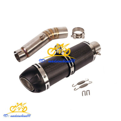 Exhaust Muffler Tip For Honda CBR500 CB500X CB500F Slip On Middle Connect Pipe