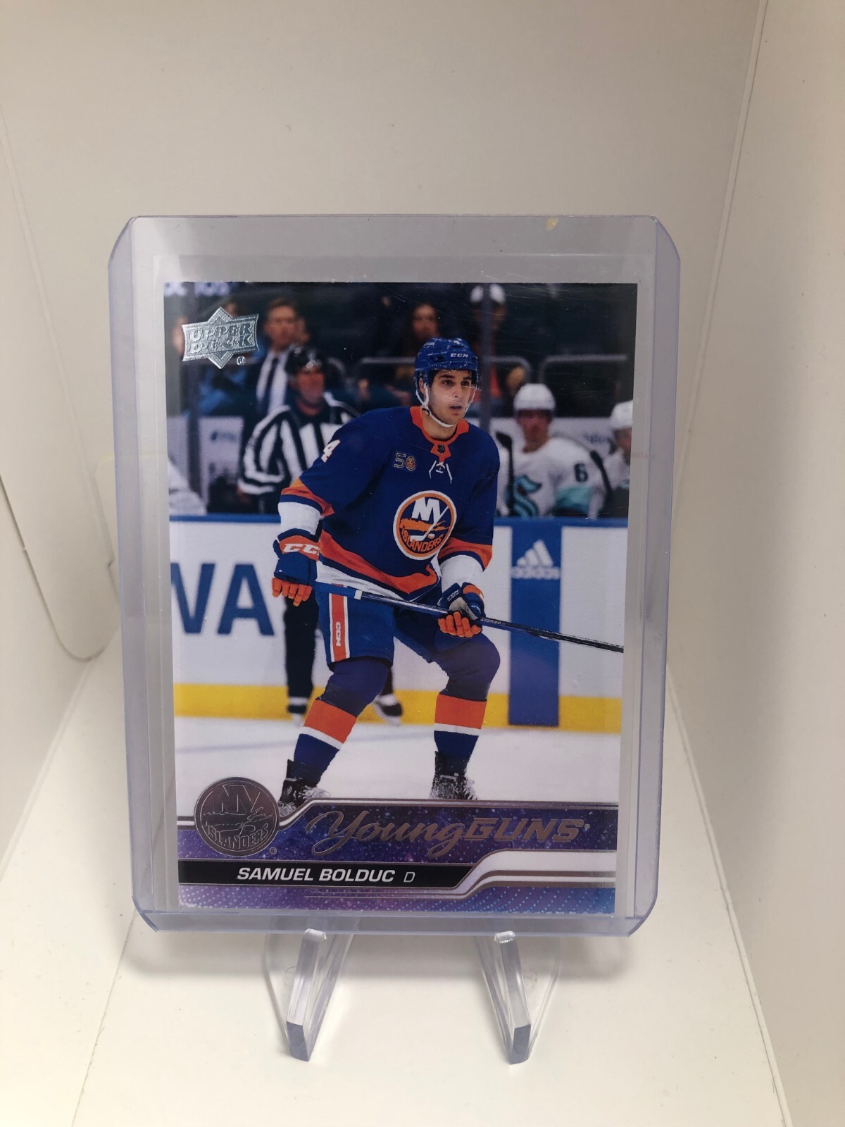 2023-24 Upper Deck Series 1 Samuel Bolduc Young Guns #209 Islanders