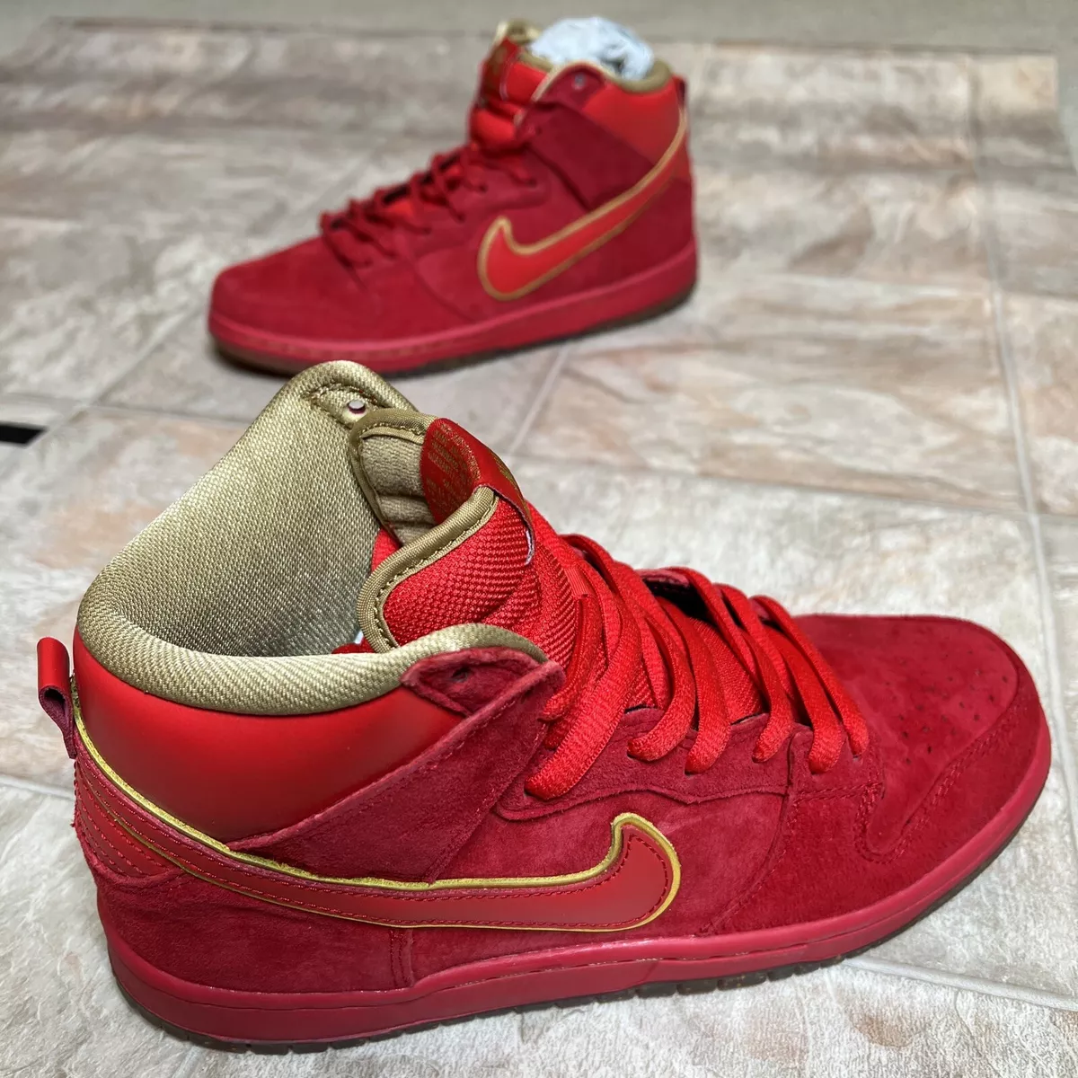 Size 8 Nike SB Dunk High Premium CNY 2014