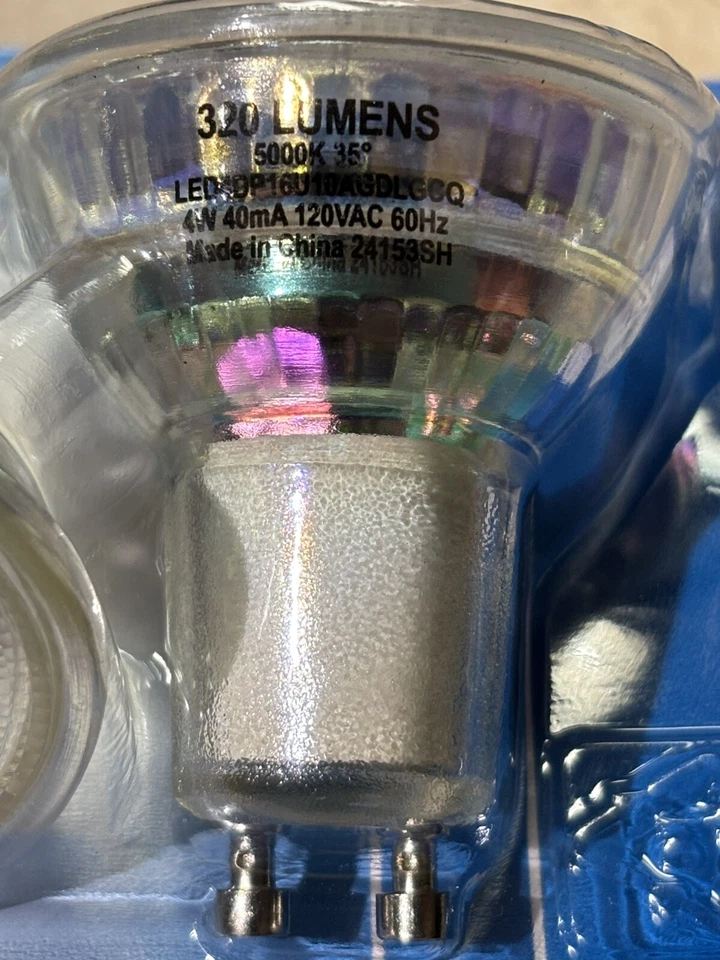 GE LED Bulb GU10 Base (2 Bulbs) - Image 2 of 3