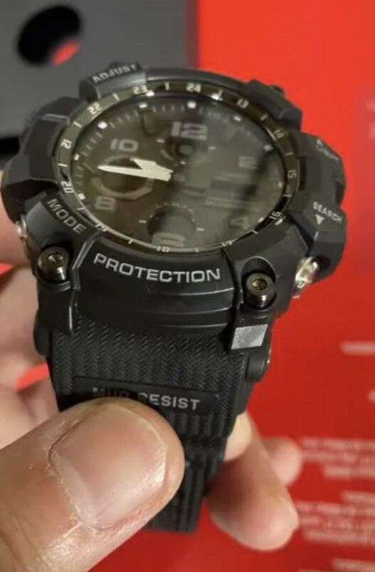 Casio G-Shock Black Men's Watch - GWG-100-1AJF From Japan