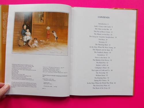 Favourtite Poems of Henry Lawson - Paintings by Rex Newell - Like New - Picture 6 of 7
