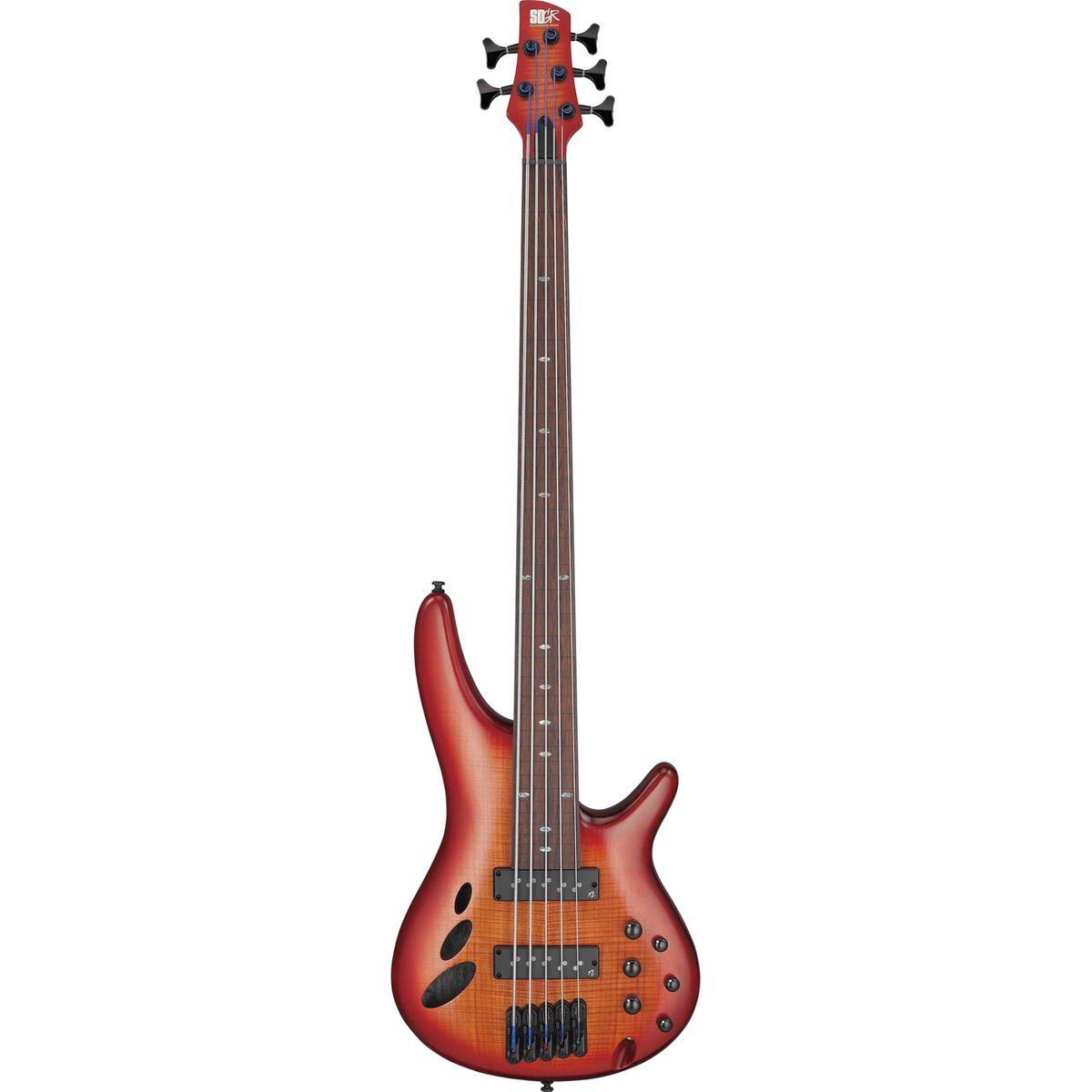 Ibanez SRD905F SR Workshop 5-String Fretless Bass, Brown Topaz
