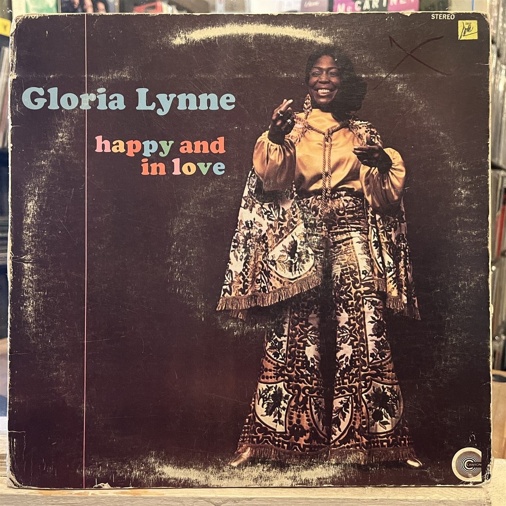 Soul Jazz LP Gloria Lynne Happy And In Love 1970 Canyon VG+ Condition