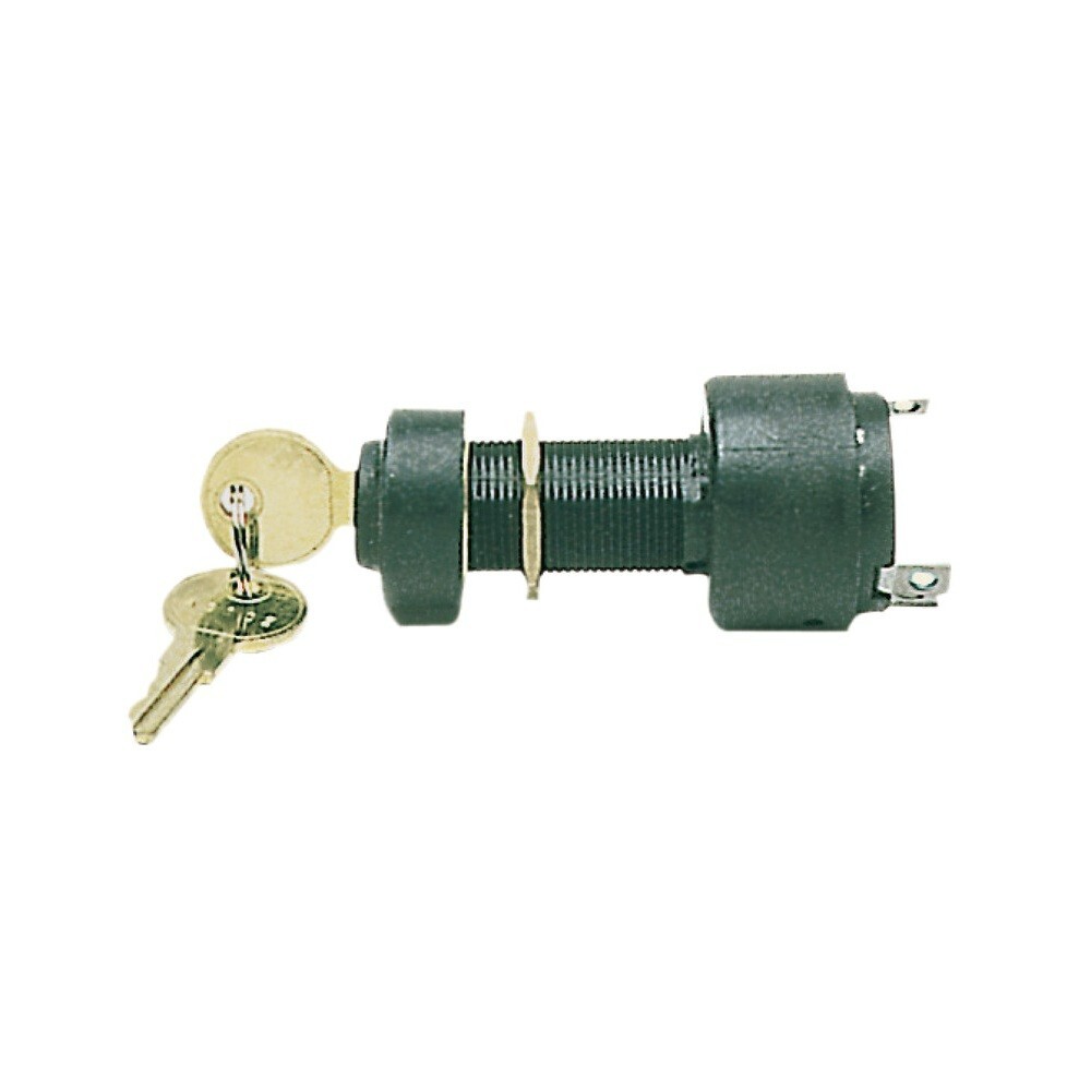 Watertight ignition key 3 positions black nylon 14.918.33 Osculati