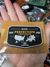 2024 Shot Show Glock Tactical Patch USA Gen5 AUT Firearms Guns Pistols Hunting