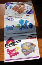 Jumbo Super Shape Balloons Tropical Fish, Angel Fish, Gold fish U Choose