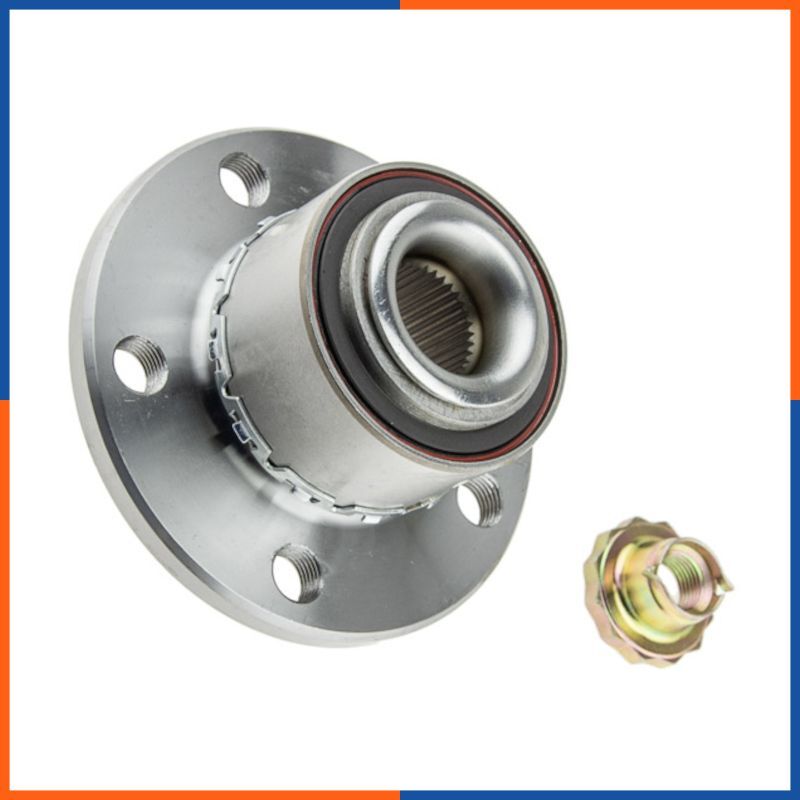 Moyeu de roue avant pour SKODA 050146B avec roulement intégré pour suspension avant gauche