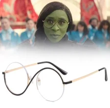 WICKED Movie Cosplay Elphaba Circular Glasses