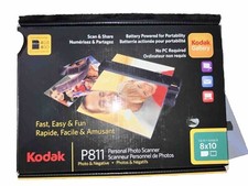Kodak P811 BE 8x10 Personal Photo  Negative Scanner NEW OPENED BOX Red