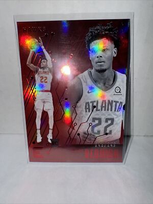Cam Reddish Color Match Rookie Card 2019-20 Essentials #215 Hawks Rookie Sp /149