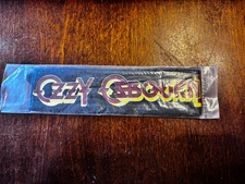 Vintage 1984 Ozzy Osborne Bat Headband NOS Rock Concert Memorabilia