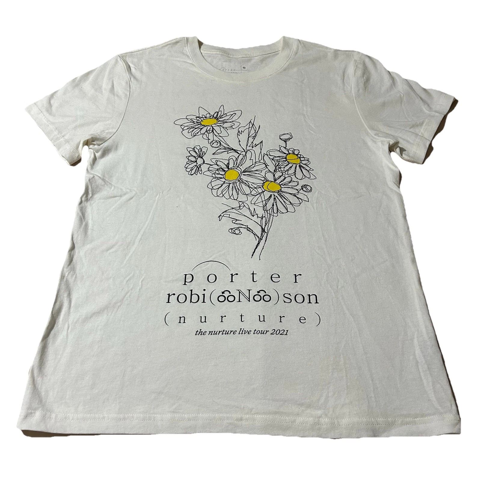 Nurture Tour Daisy T-Shirt (White)