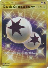Double Colorless Energy - 166/145 - Secret Rare - NM - Guardians Rising on eBay
