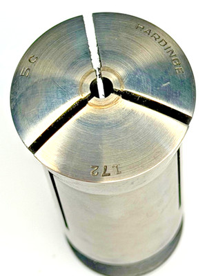 HARDINGE 5C .172'' Round Collet Internal External Threads Decimal Machinist