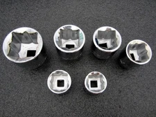 Wright Tools 3/8" & 1/2" Drive SAE 8pt Sockets 3/4" to 1-1/4" Made in USA