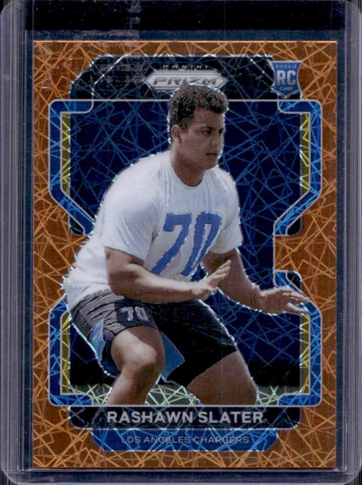 Rashawn Slater Panini Prizm #431 Lazer Prizm