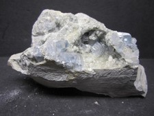 Celestita/Calcita, Cantera de Meckley, Mandata, PA #35