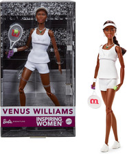 Barbie Inspiring Women Series, Venus Williams Fashion Doll with Signature Tennis