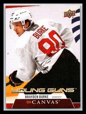 2020-21 Upper Deck Canvas #C220 Brayden Burke RC (Young Guns)
