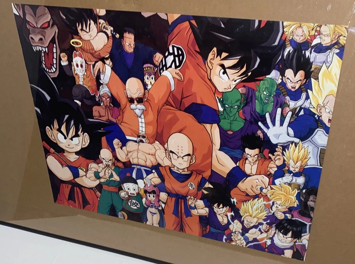 Dragon Ball Z Poster In Collectible Dragonball Z Anime Items for