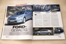 Auto Motor Sport AMS 10/2007 Ford Mondeo 2.5 T mit 220PS im Fahrbericht auf 4 Se