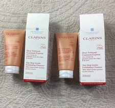 Set of 2 Clarins One-Step Gentle Exfoliating Cleanser Golden Gentian 50ml*NWB
