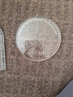 3 Hallmark Clear Plastic Ornaments — photo 2