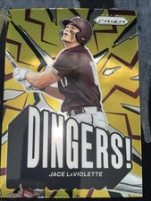 2025 Panini Prizm - Dingers! Jace LaViolette, Jace LaViolette #13 (RC)