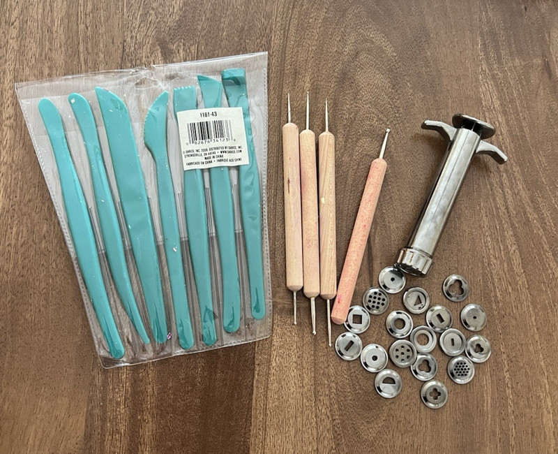 Assorted Polymer Clay Sculpting Tools