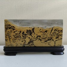 Bonsai Suiseki-Natural Guohua Stone-Excellent Pattern Picture Rock Viewing 360#