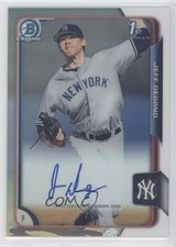 2015 Bowman Draft Chrome Draft Pick Auto Refractor Jeff Degano #BCA-JD Auto 0b0