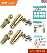 2 Sets Throttle Disconnect, Quick Release Ball Joint, 10-32 in Female Thread ...