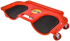 JEGS 81177 Rolling Knee Dolly 250 lb. Capacity ABS High Impact Plastic w/ Paddin