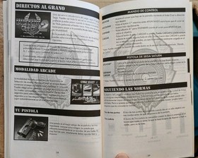 Virtua Cop 1 & 2 with Virtua Gun for Sega Saturn PAL UK Version