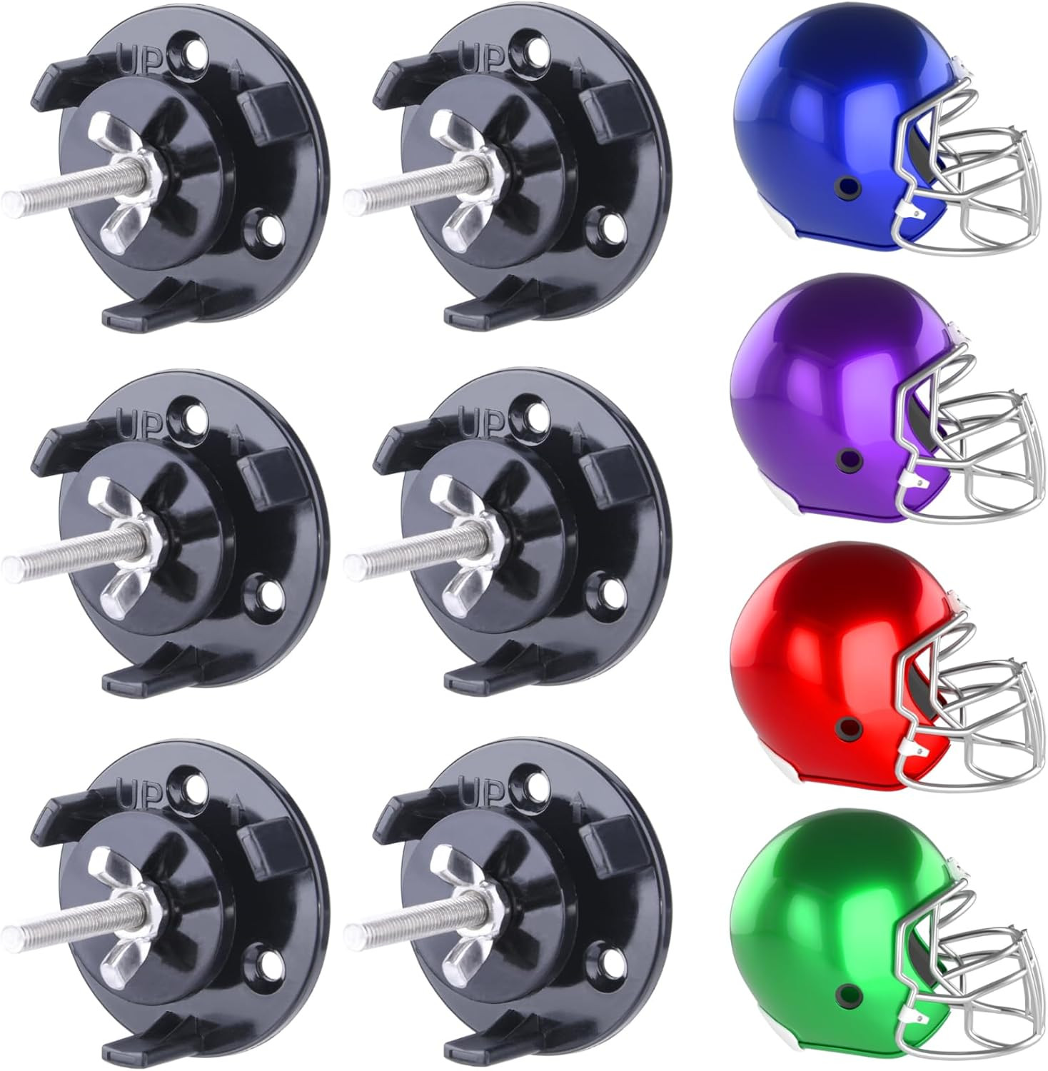 Wall Mount Display Holder Hanger For Full Or Mini Helmet,