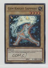SR - Gem-Knight Sapphire 1st Ed. YuGiOh Hidden Arsenal 5: Steelswarm Invasion