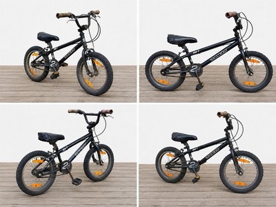 Mongoose Legion BMX Fahrrad Schwarz mit Pegs, BMX-Lenker, ohne Federung
