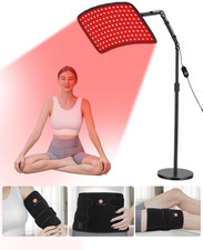 Red Light Therapy for Body, 3 in 1 Infrared Red Light Therapy Lamp with Stand 