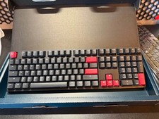 Ducky One 2 Phantom Black Full Size Double Shot PBT Mech Keyboard - Silent Reds