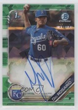 2019 Bowman Chrome HTA Green Atomic Refractor 57/99 Yefri Del Rosario Auto ib1