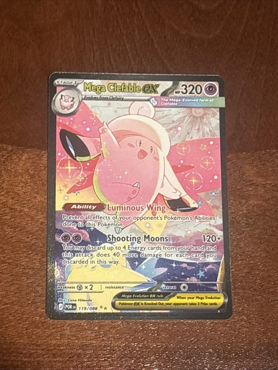 Clefable ex Pokémon TCG Cards for sale | eBay