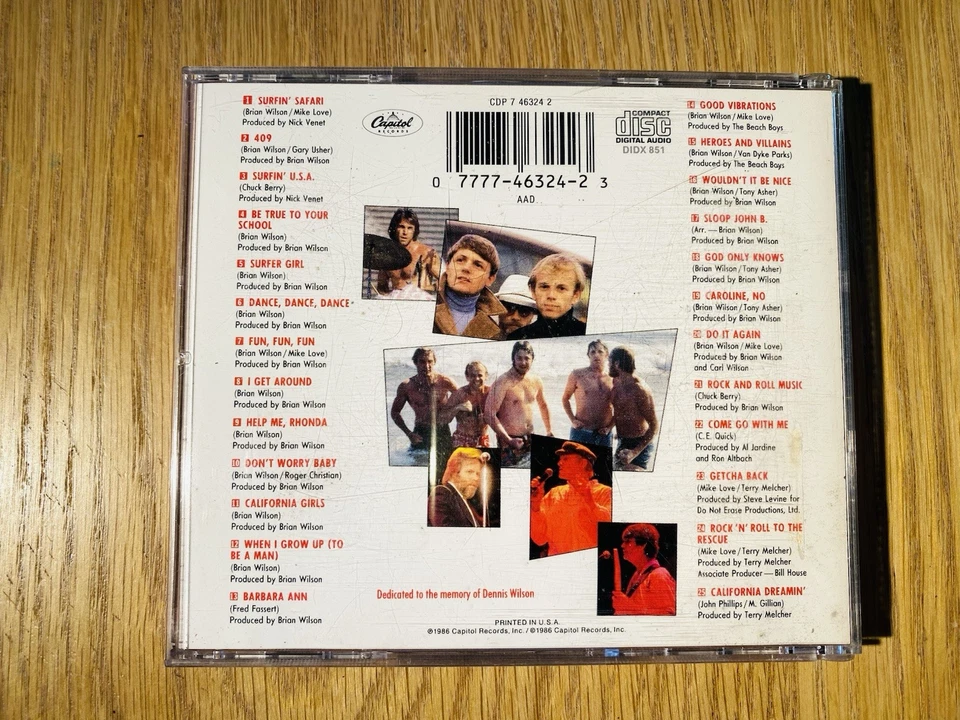 The Beach Boys ‎– Made In U.S.A. - Imagen 3 de 3