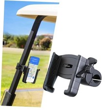 Golf Cart Phone Mount Holder for Golf Cart/Push Cart/Golf Club/Flag Pole - Big