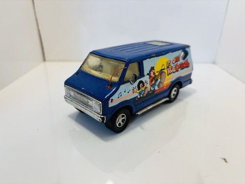 Matchbox Superkings K-80 Dodge Van - It's Only Rock N Roll - Picture 2 of 8